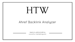 Ahref Backlink Analyzer